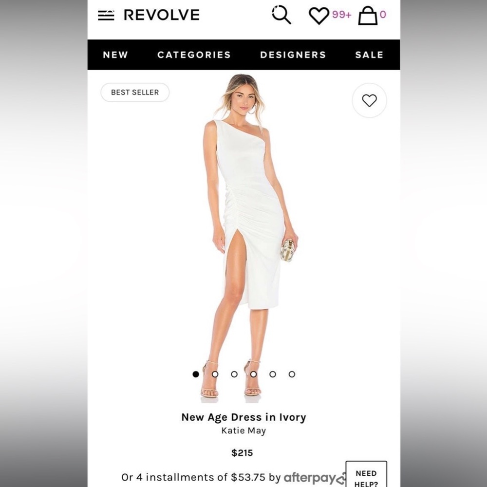 Revolve New Age White Dress